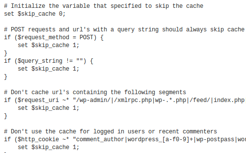 Caching WordPress with Nginx