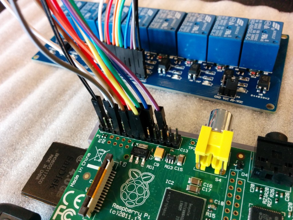 Connect a relay board to your Raspberry Pi